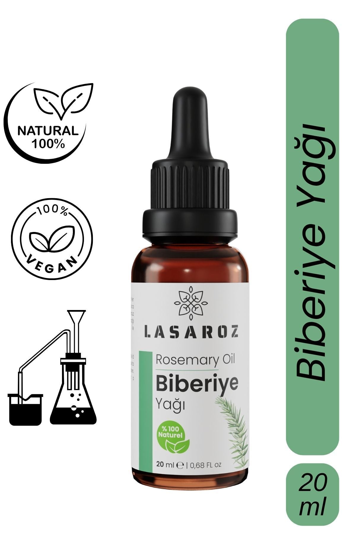 Lasaroz Biberiye Yağı 20 ml