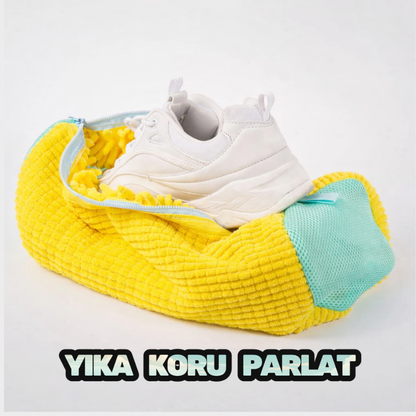 Atorban Ayakkabı Yıkama Torbası – Premium Dolgulu File