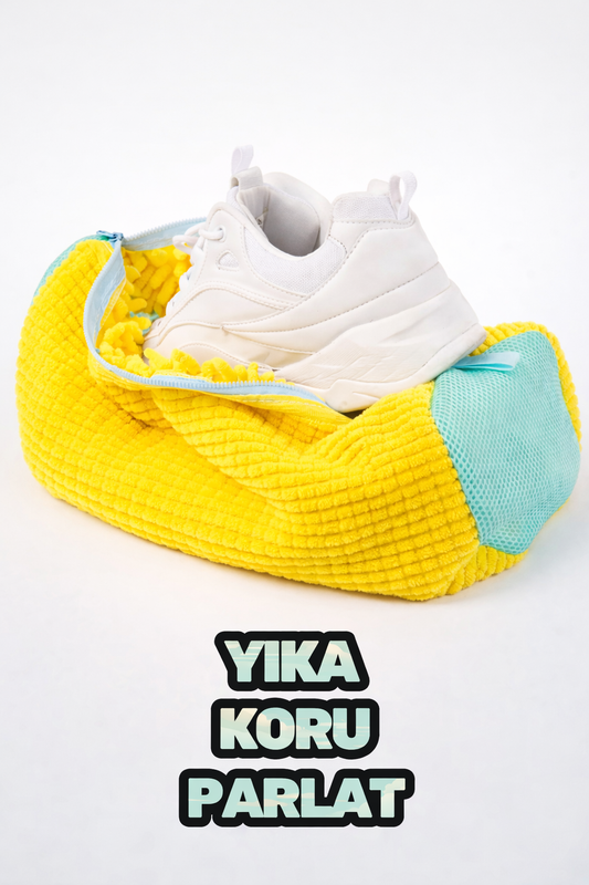 Atorban Ayakkabı Yıkama Torbası – Premium Dolgulu File