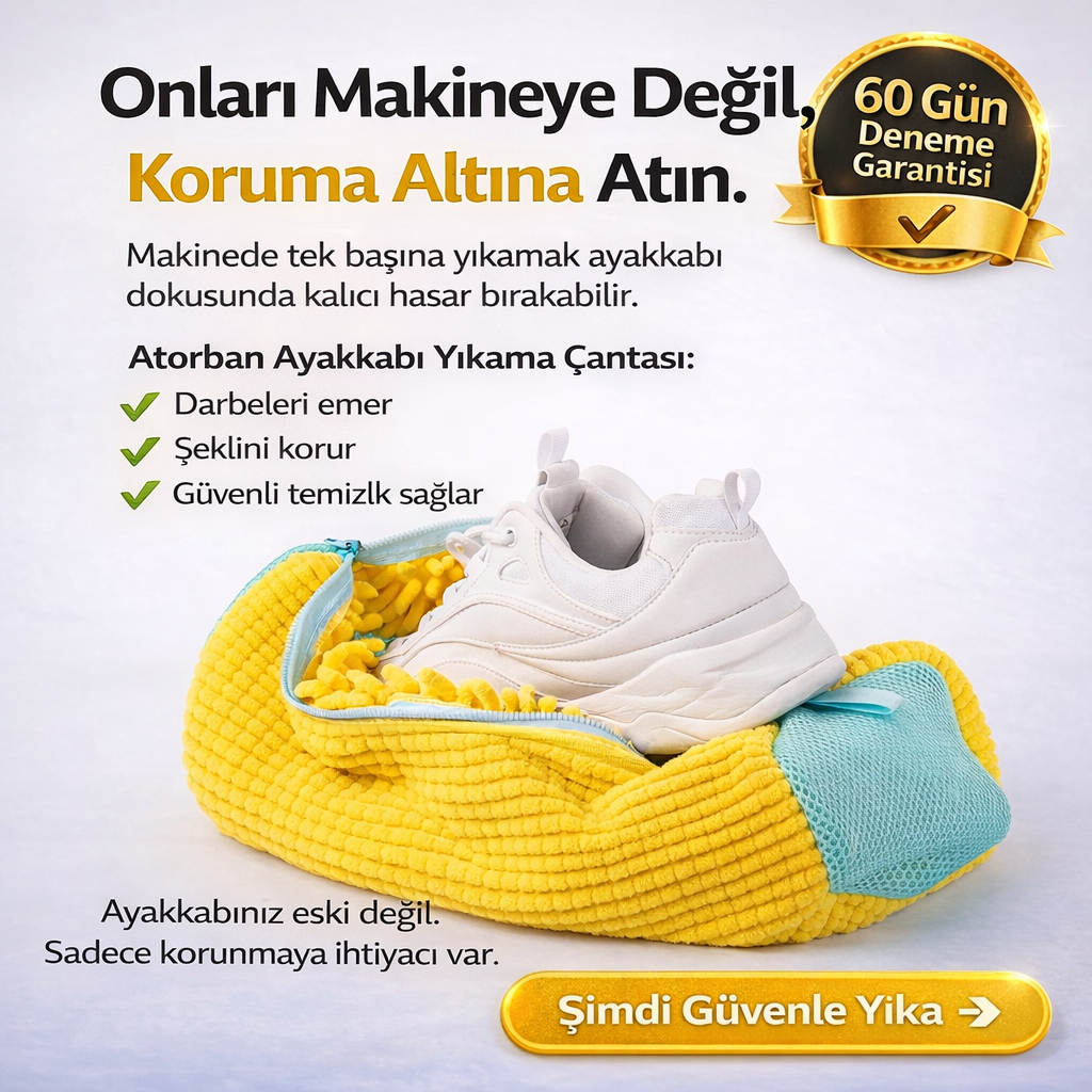 Atorban Ayakkabı Yıkama Torbası