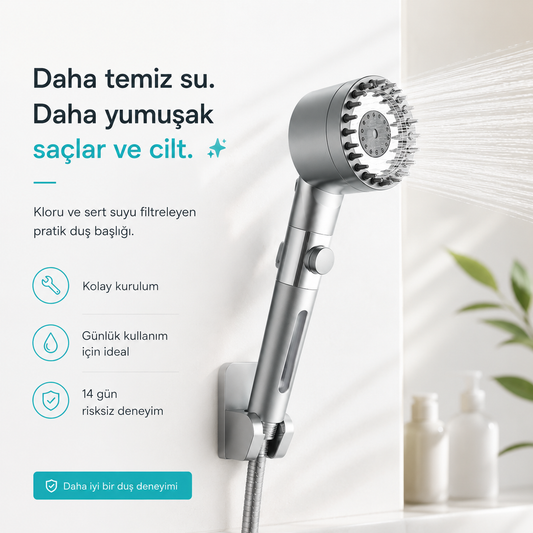 Filtreli Duş Başlığı