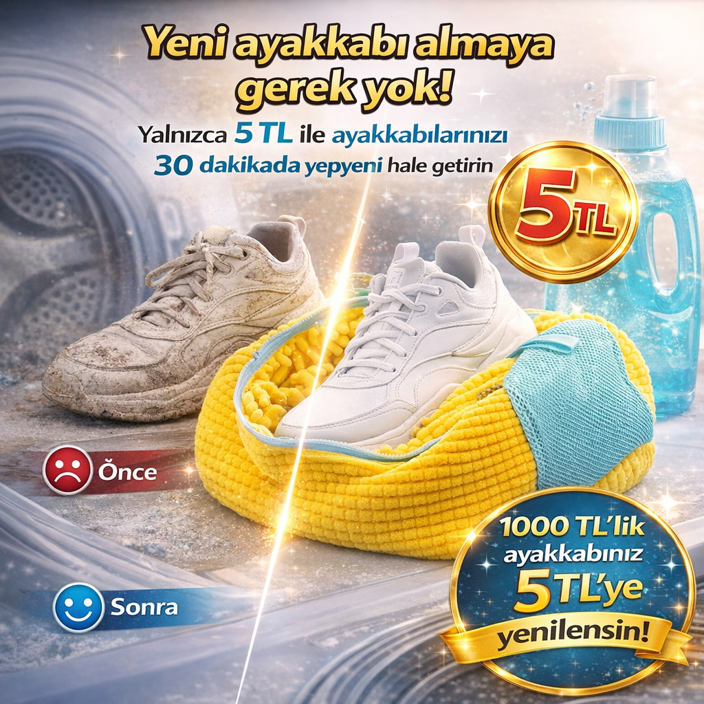 Atorban Ayakkabı Yıkama Torbası