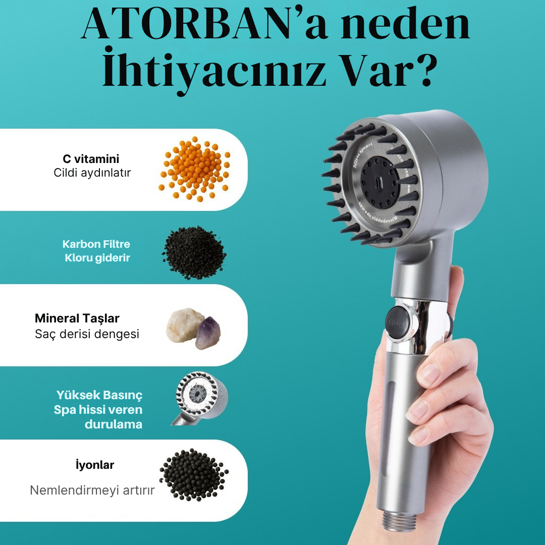 Filtreli Duş Başlığı